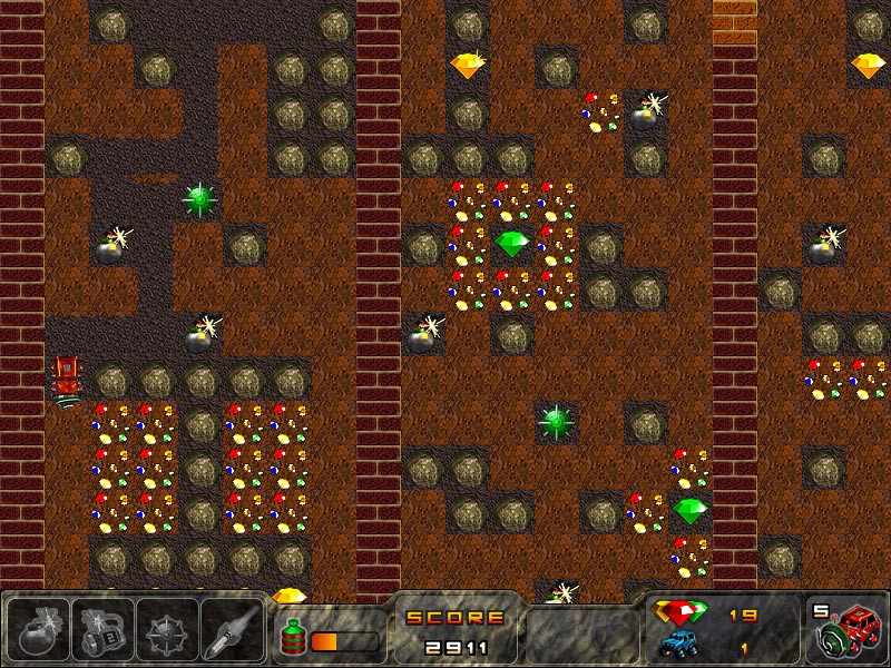 Bomberman vs Digger - кадр 8