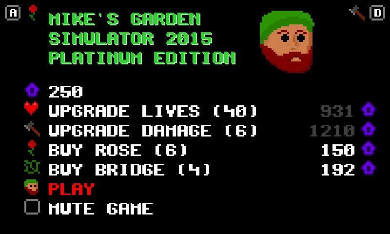 Mike's Garden Simulator 2015 Platinum Edition (itch) - кадр 2