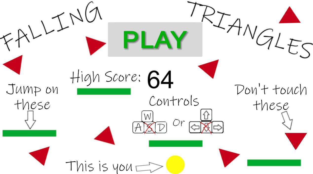 Falling Triangles (itch) - кадр 2