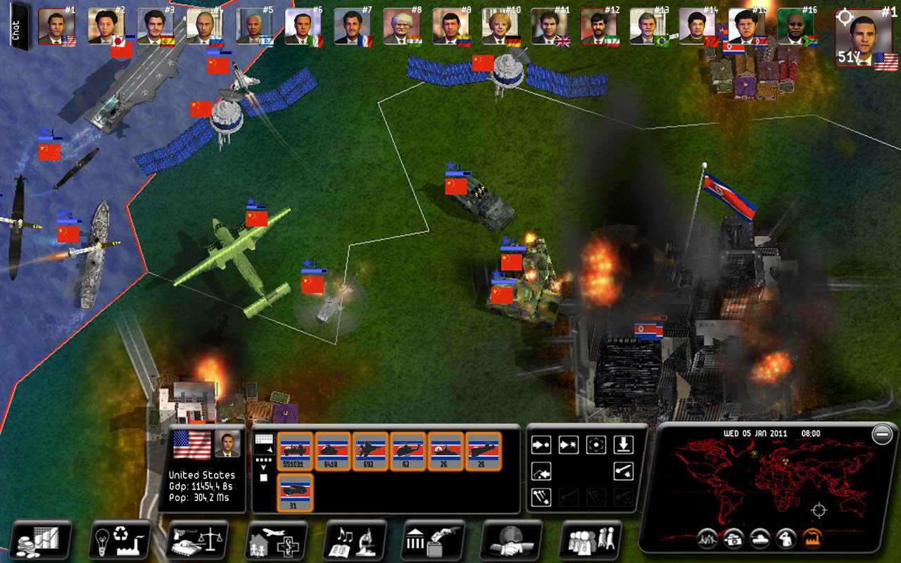 Rulers of Nations: Geo-Political Simulator 2 - кадр 6