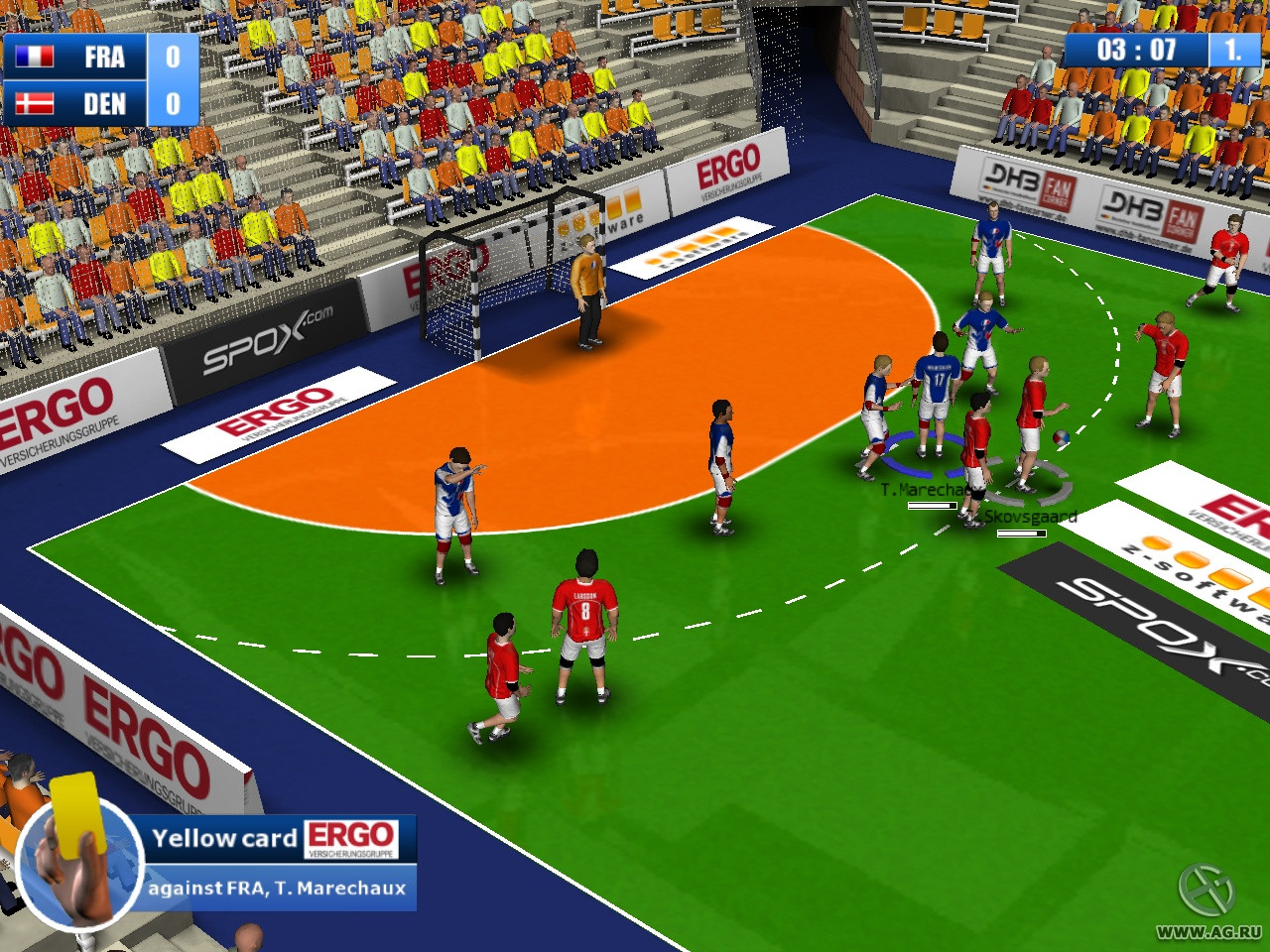 Handball Simulator: European Tournament 2010 - кадр 5
