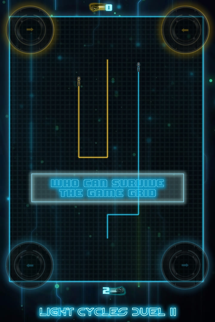 TRON: Light Cycles Duel 2 (itch) - кадр 2