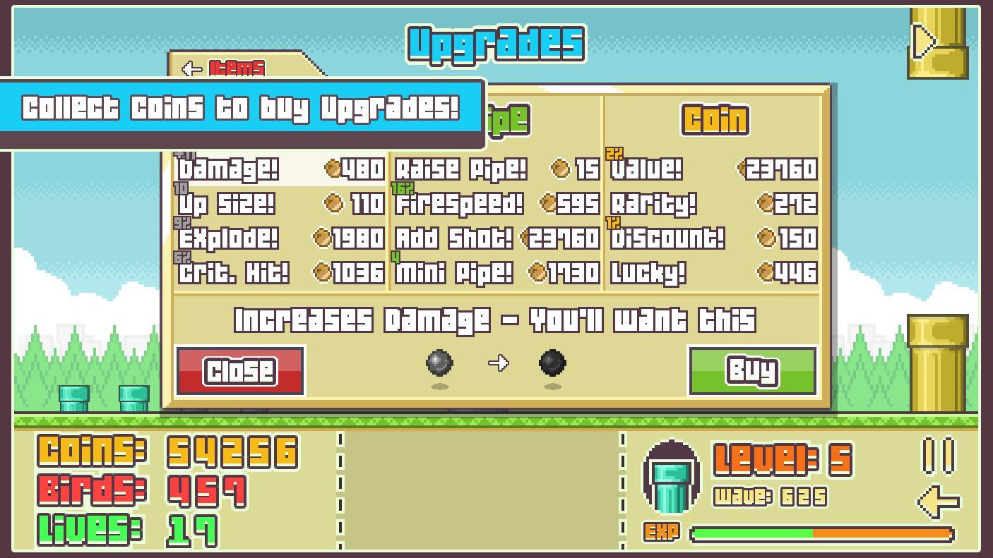 Flappy Defense (itch) - кадр 3