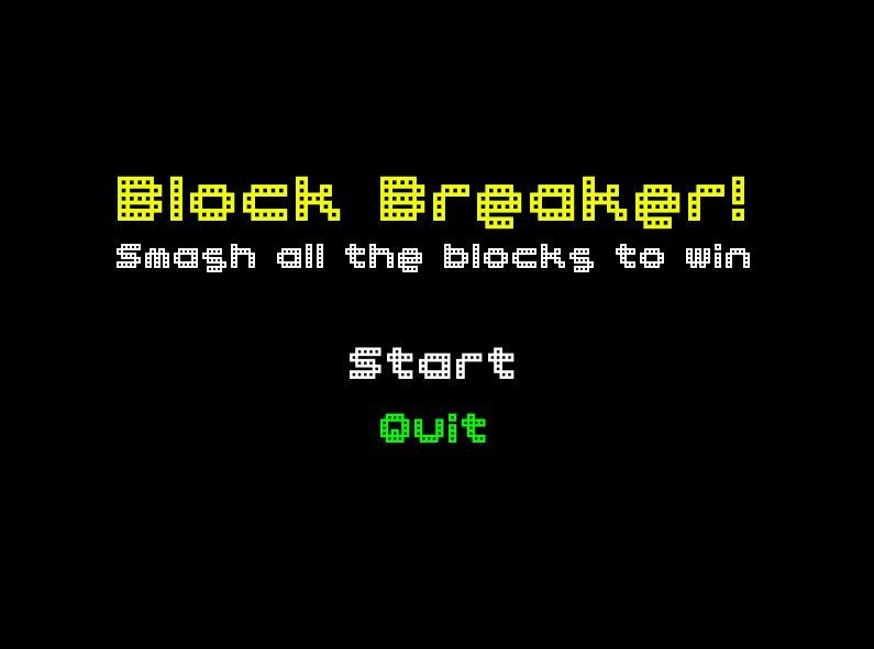 Block Breaker (Shildrak) (itch) - кадр 1