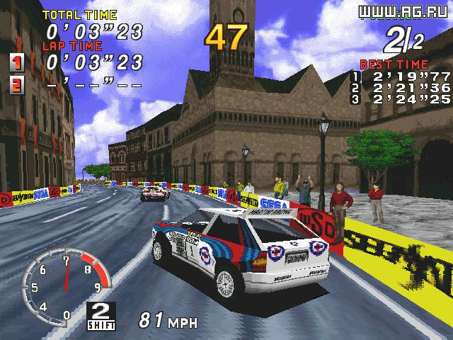 Sega Rally Championship - кадр 4