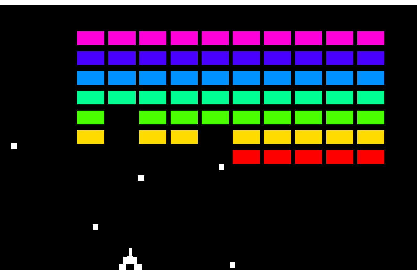 Breakout, in space (itch) - кадр 1