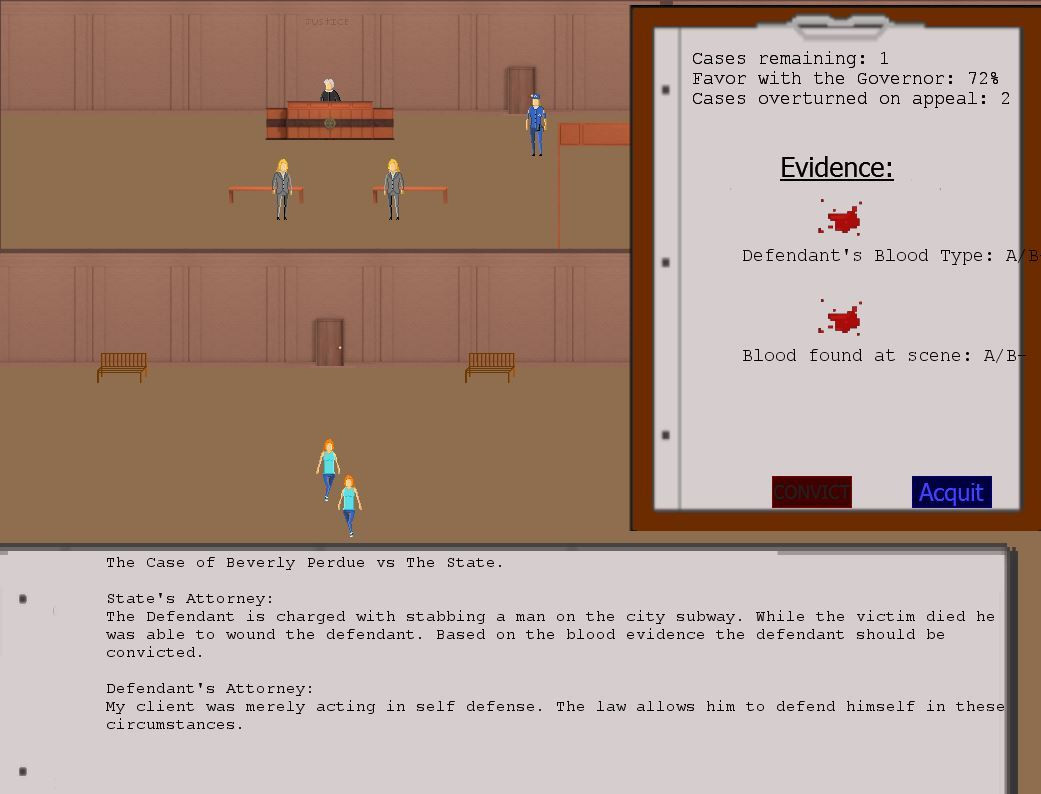Judged: A Court Simulator - кадр 6