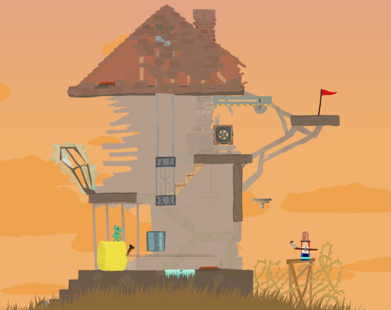Ultimate Chicken Horse - кадр 10