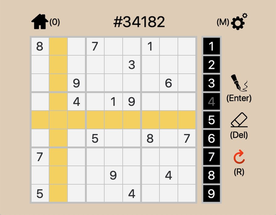 Sudoku Monster - 49,151 Hardest Puzzles - кадр 1