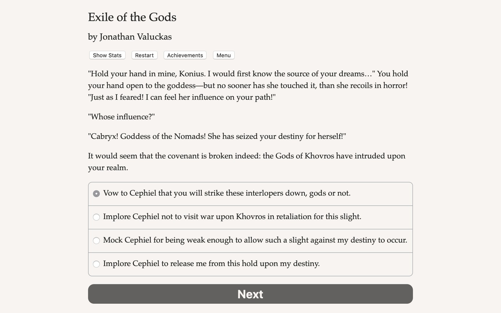 Exile of the Gods - кадр 2
