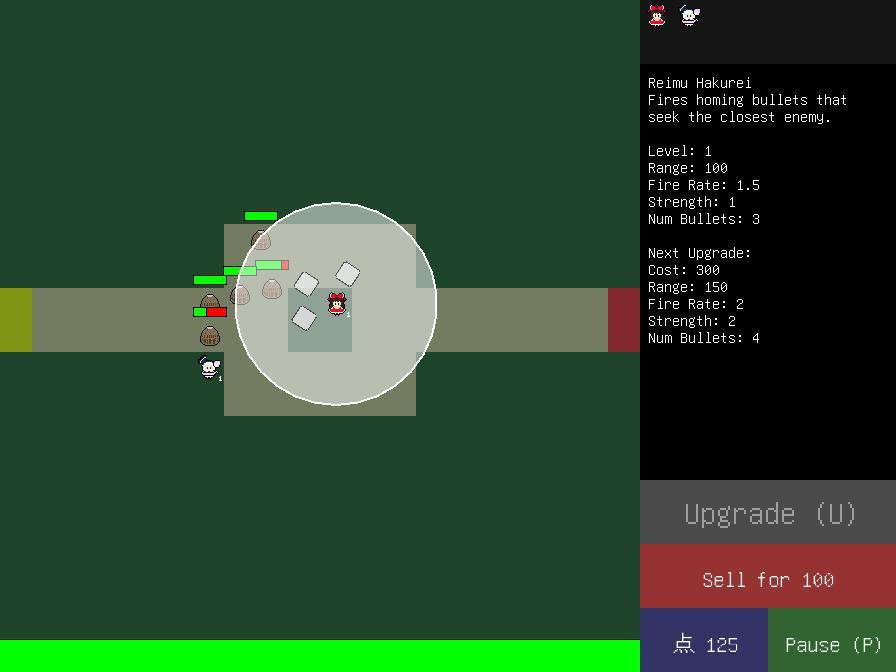 Tsukimi Tower Defense (itch) - кадр 1