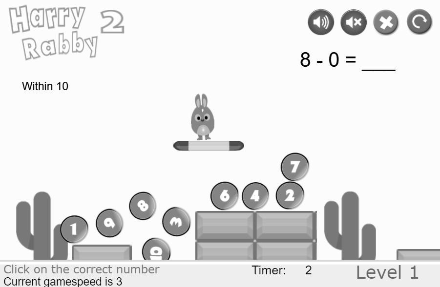 HarryRabby Preschool Math - Subtraction within 10 (itch) - кадр 4
