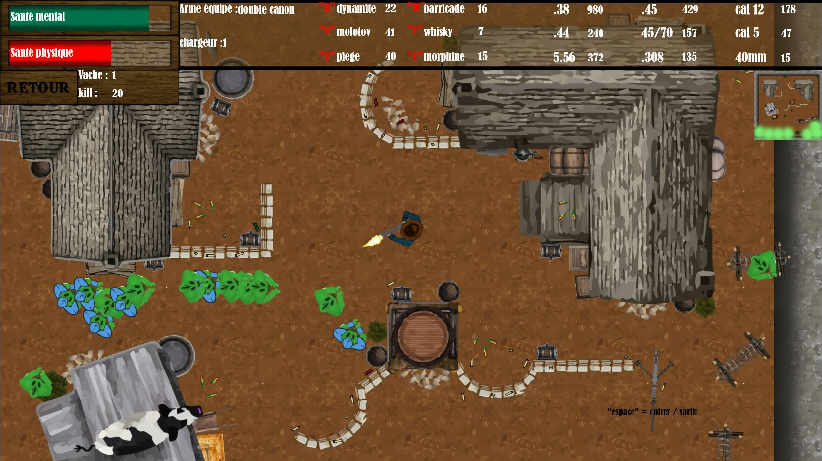 Cowboy VS alien (itch) - кадр 2