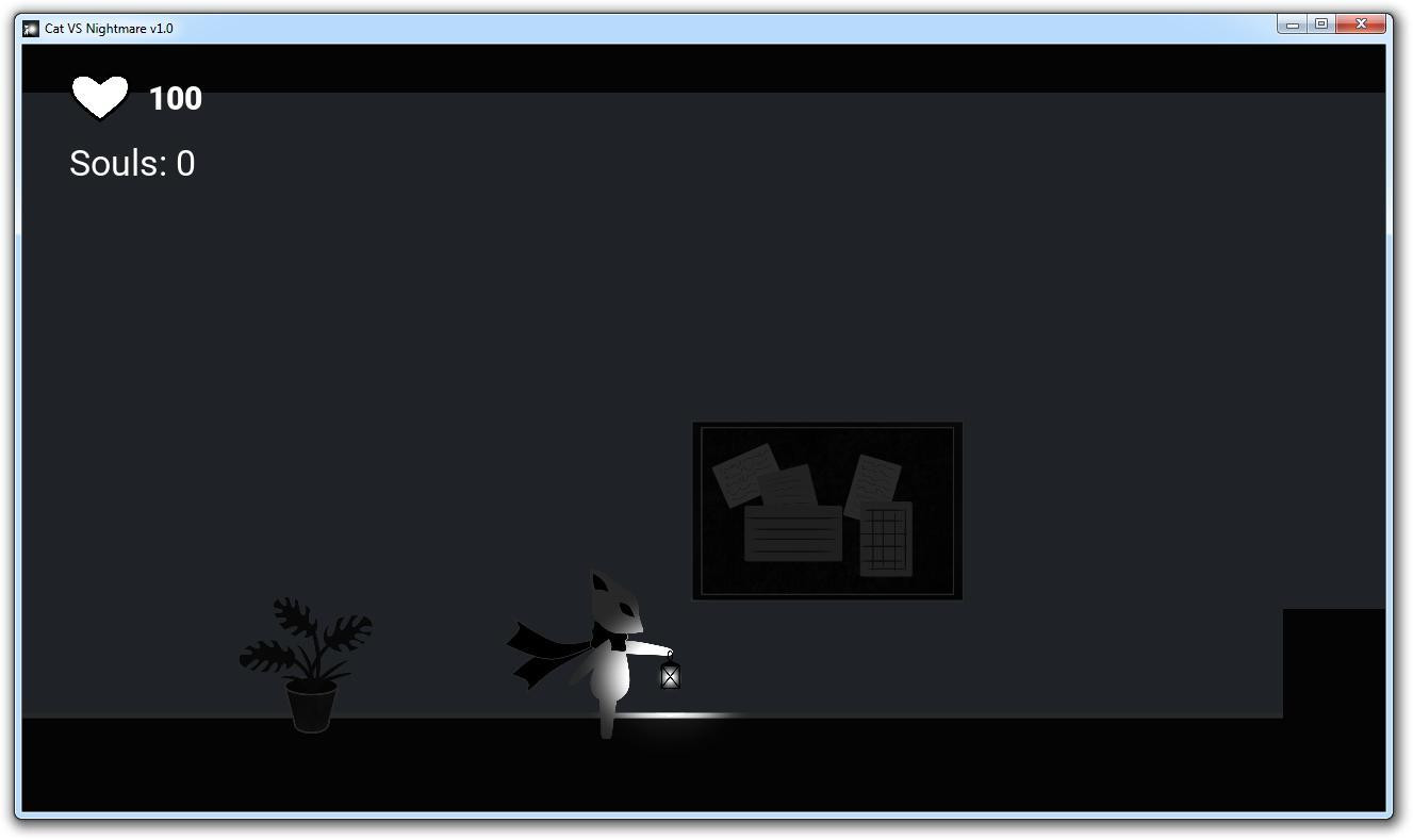 Cat VS Nightmares (itch) - кадр 1