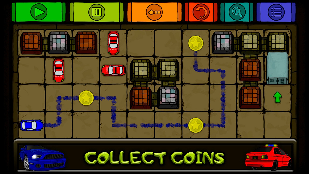 Make Route: Escape the police - кадр 11