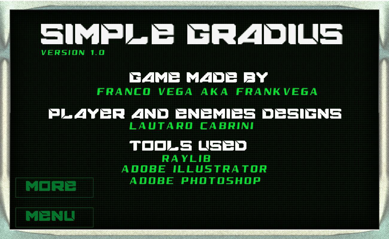 Simple! Gradius (itch) - кадр 5