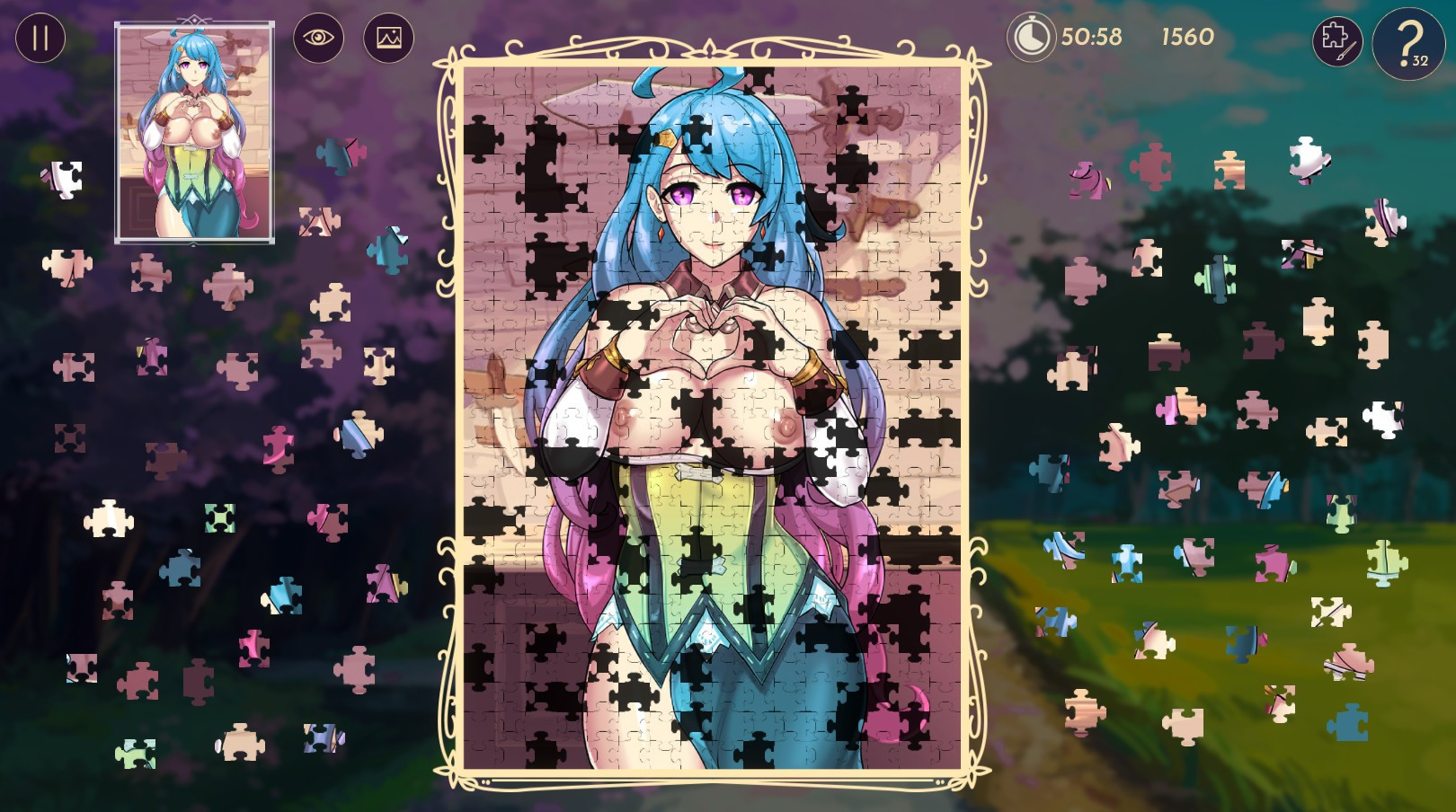Hentai Jigsaw Puzzle 2 - кадр 3