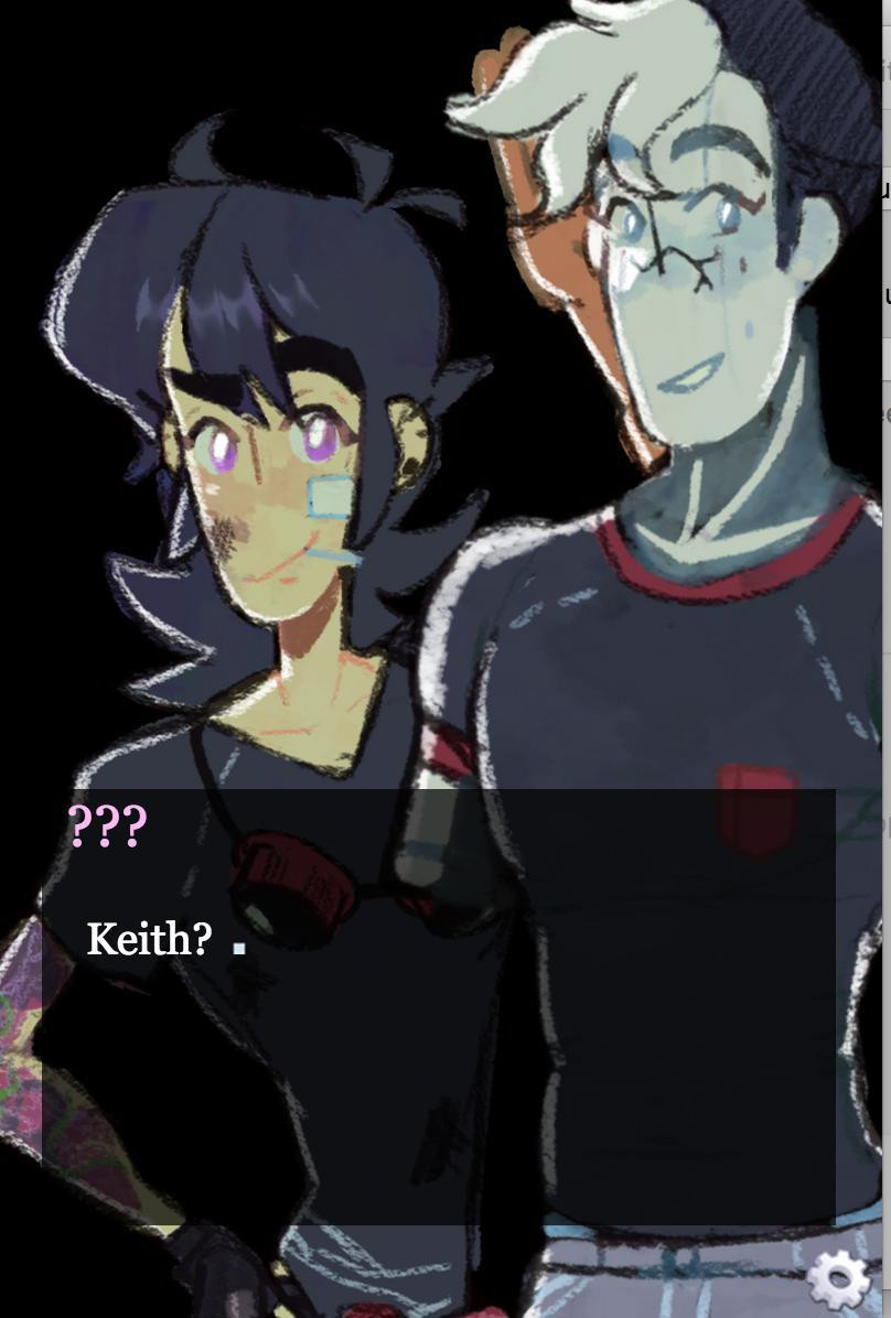 Sheith AU Visual Novel (demo) (itch) - кадр 2