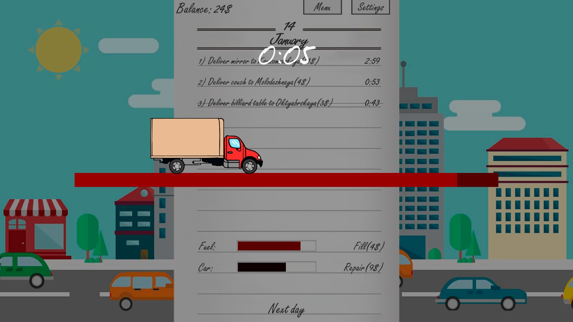 Delivery man simulator - кадр 4