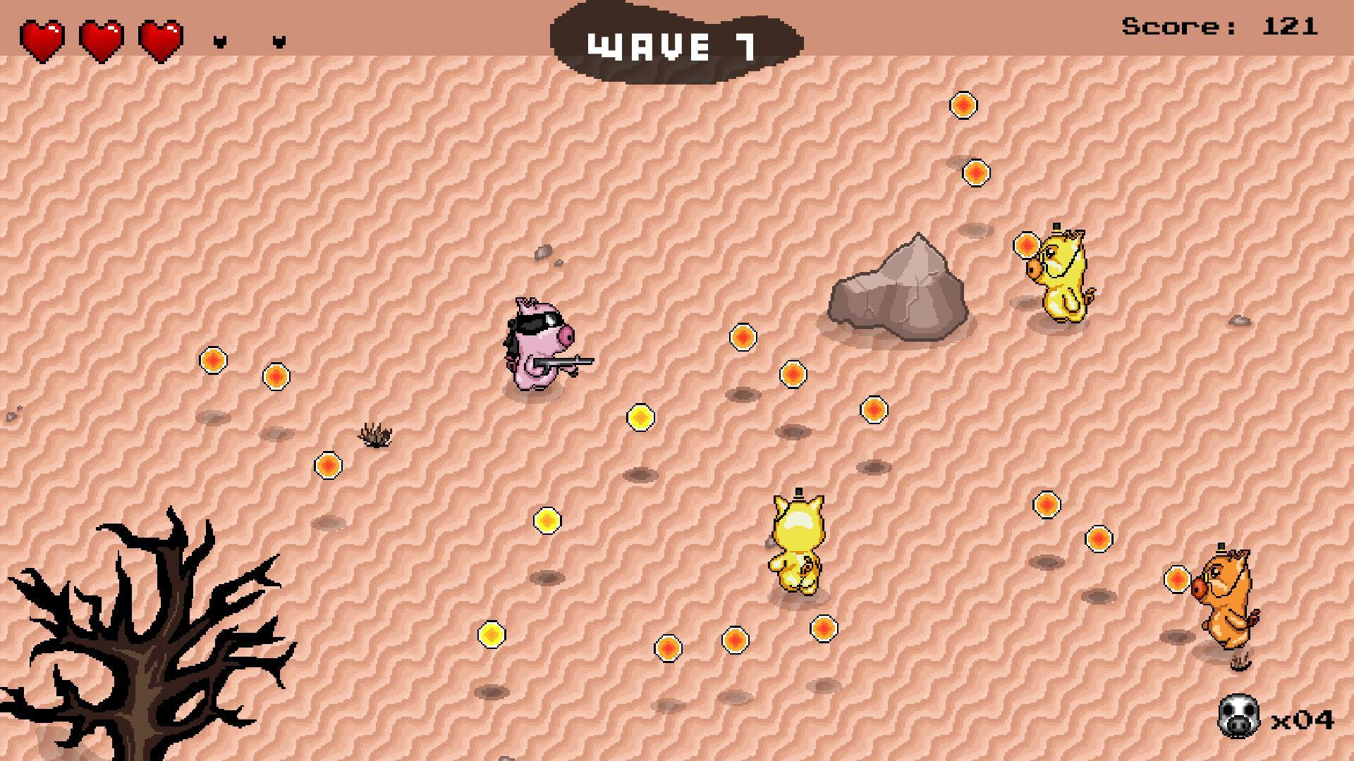 Super Ultra Ninja Pig (itch) - кадр 2