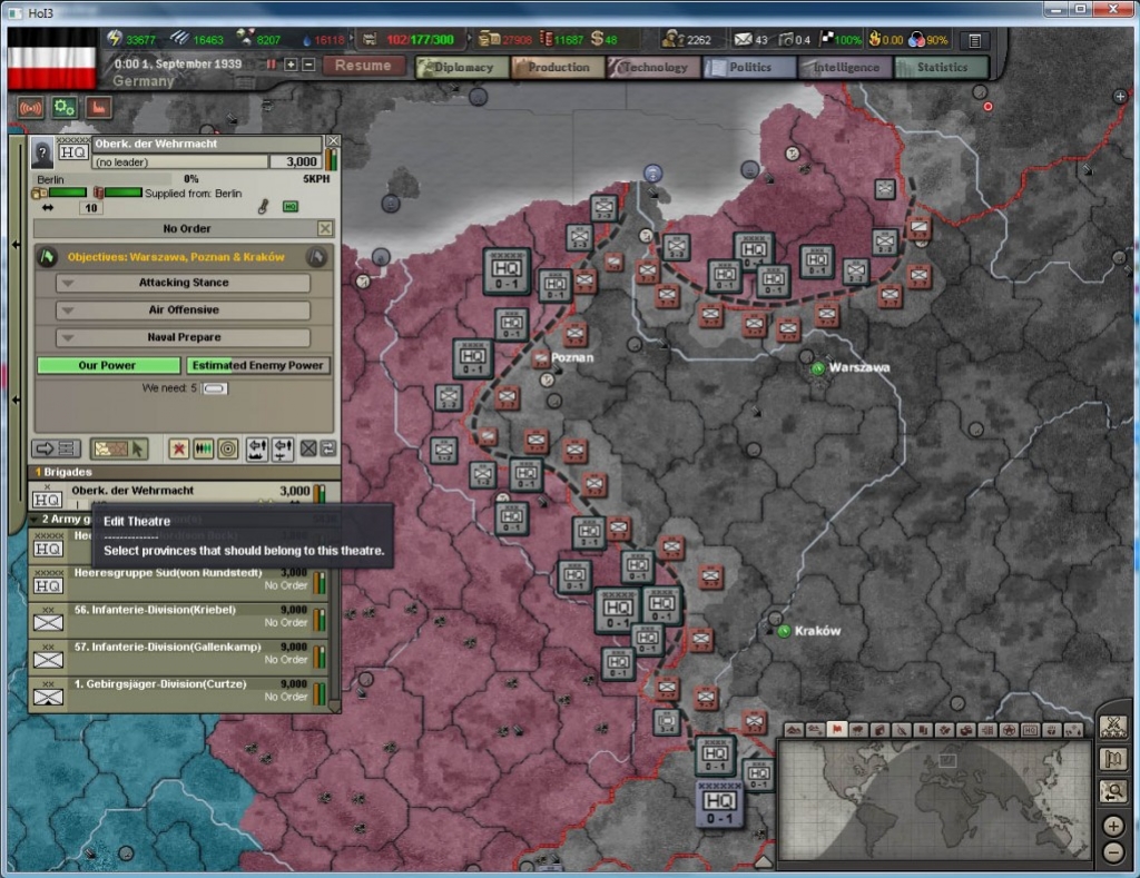 Hearts of Iron 3: Semper Fi - кадр 4