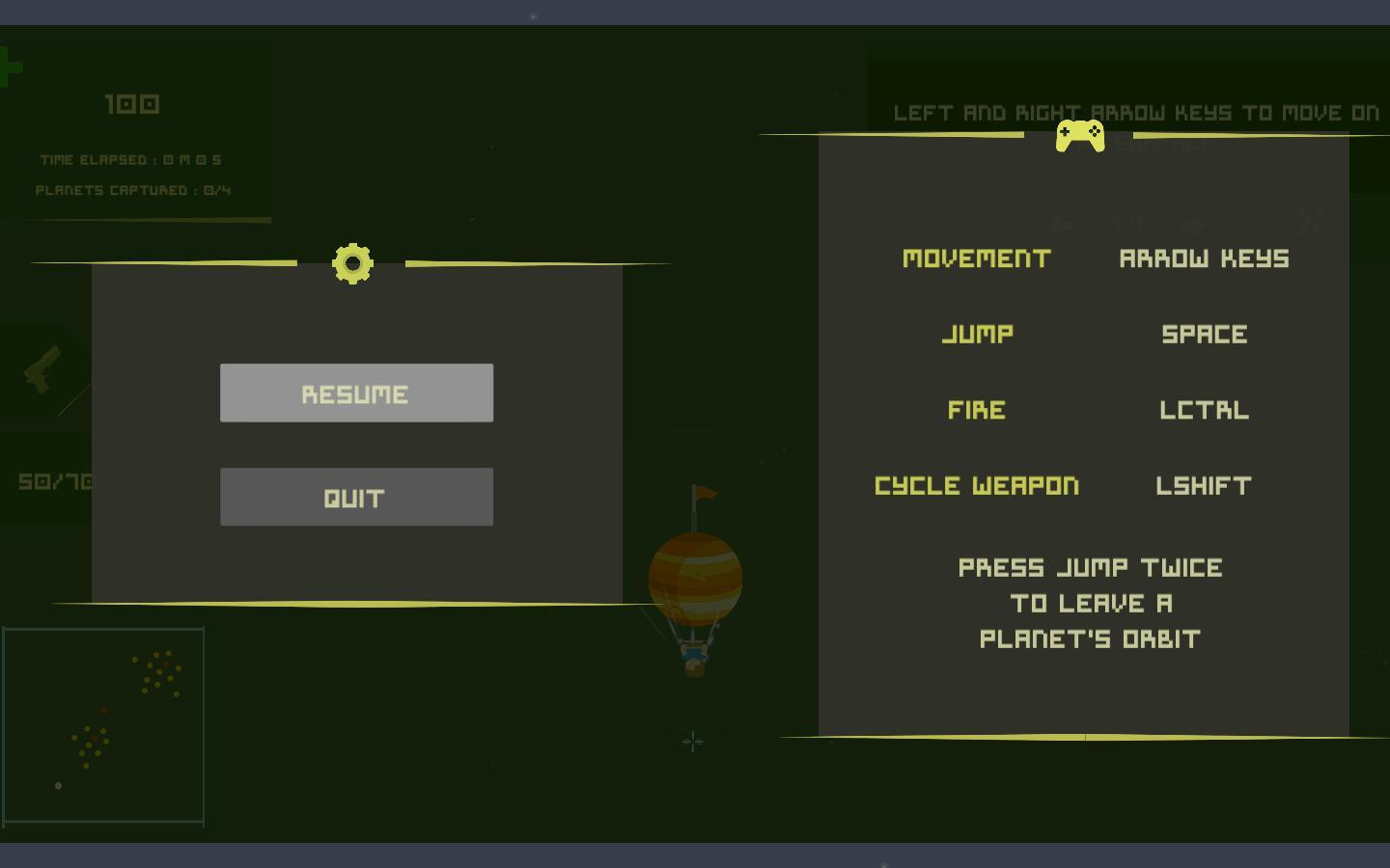 PlanetSpace (itch) - кадр 5