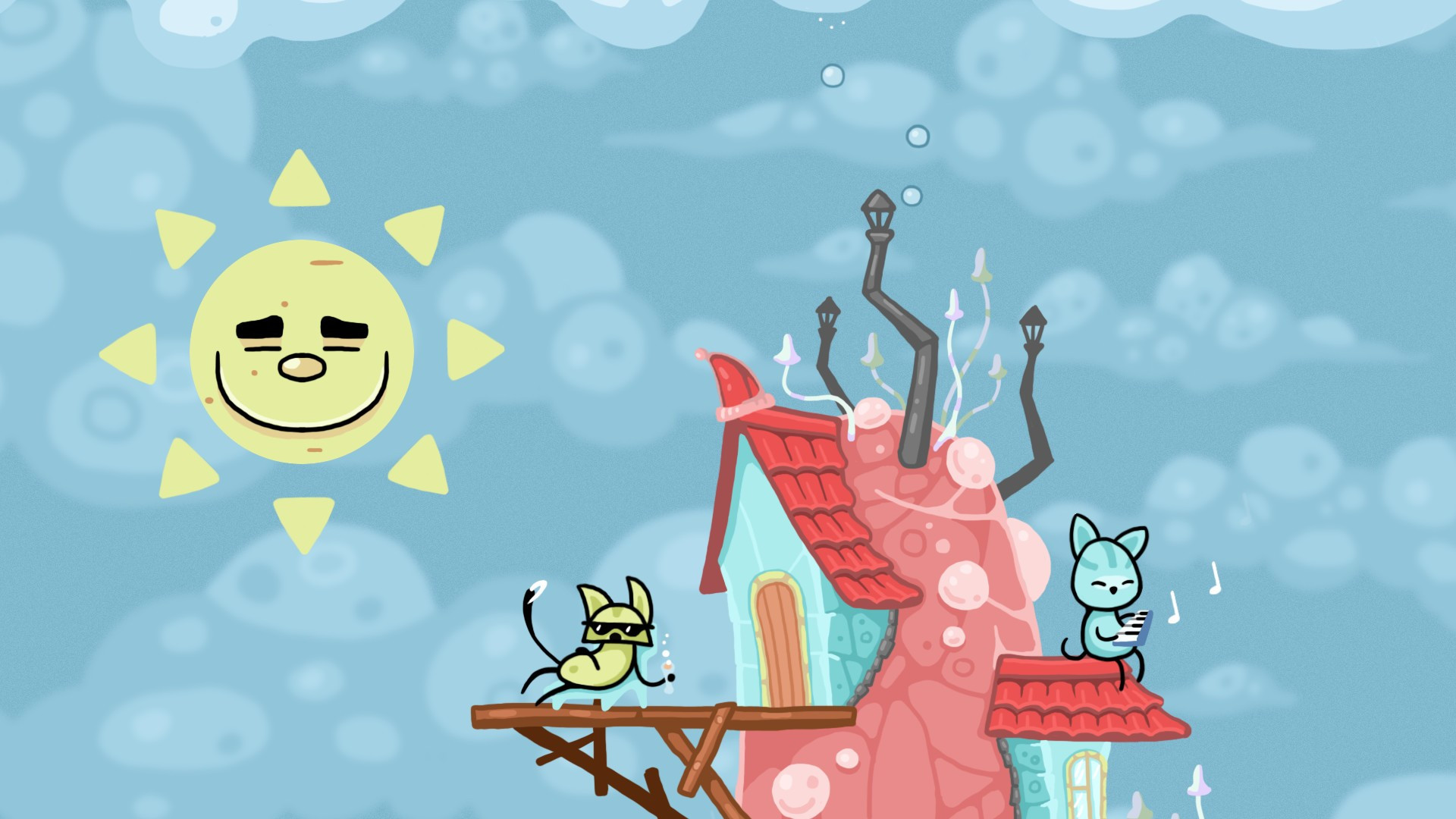 Mushroom Cats - кадр 4