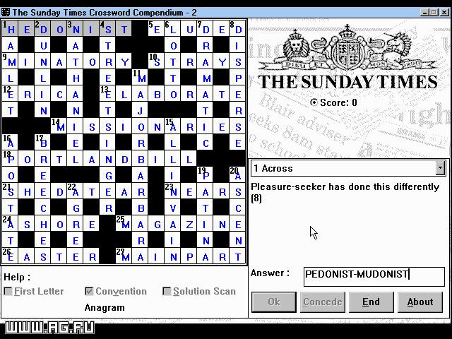 The Sunday Times Crossword Compendium - кадр 1