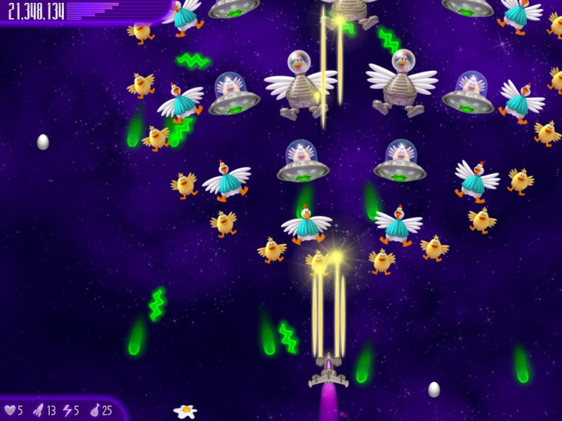 Chicken Invaders 4 (itch) - кадр 5