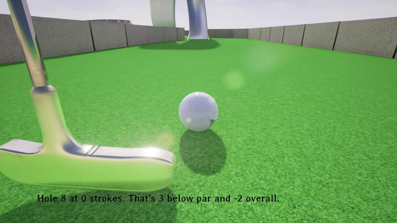 Minigolf for Leap Motion (itch) - кадр 5