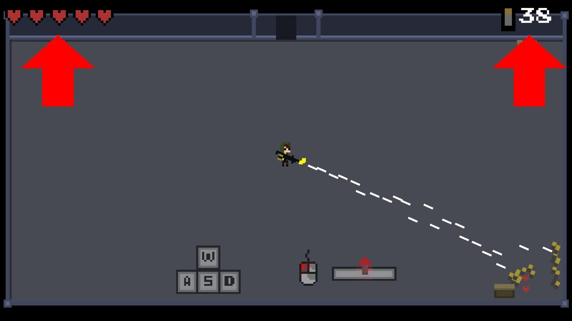 100 Bullet Dungeon (itch) - кадр 2