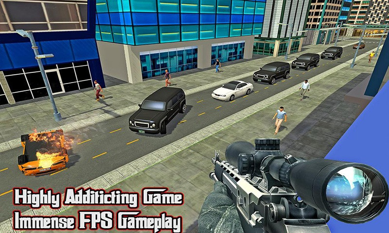 Grand Miami Gangster Shooter Vs Army Sniper 2018 (itch) - кадр 2