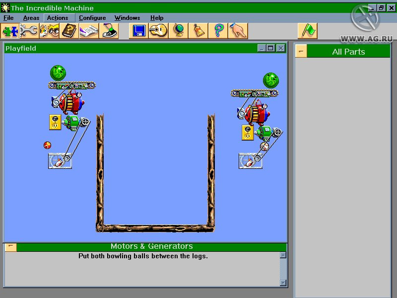 The Incredible Machine Version 3.0 - кадр 5