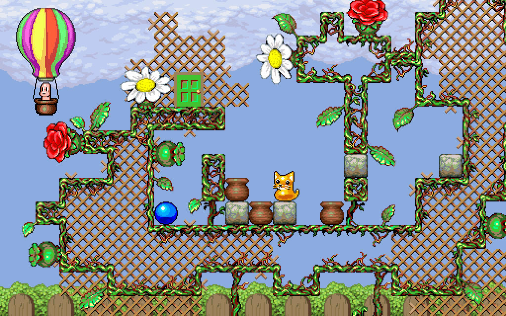 Kitty Kitty Boing Boing: the Happy Adventure in Puzzle Garden! - кадр 3