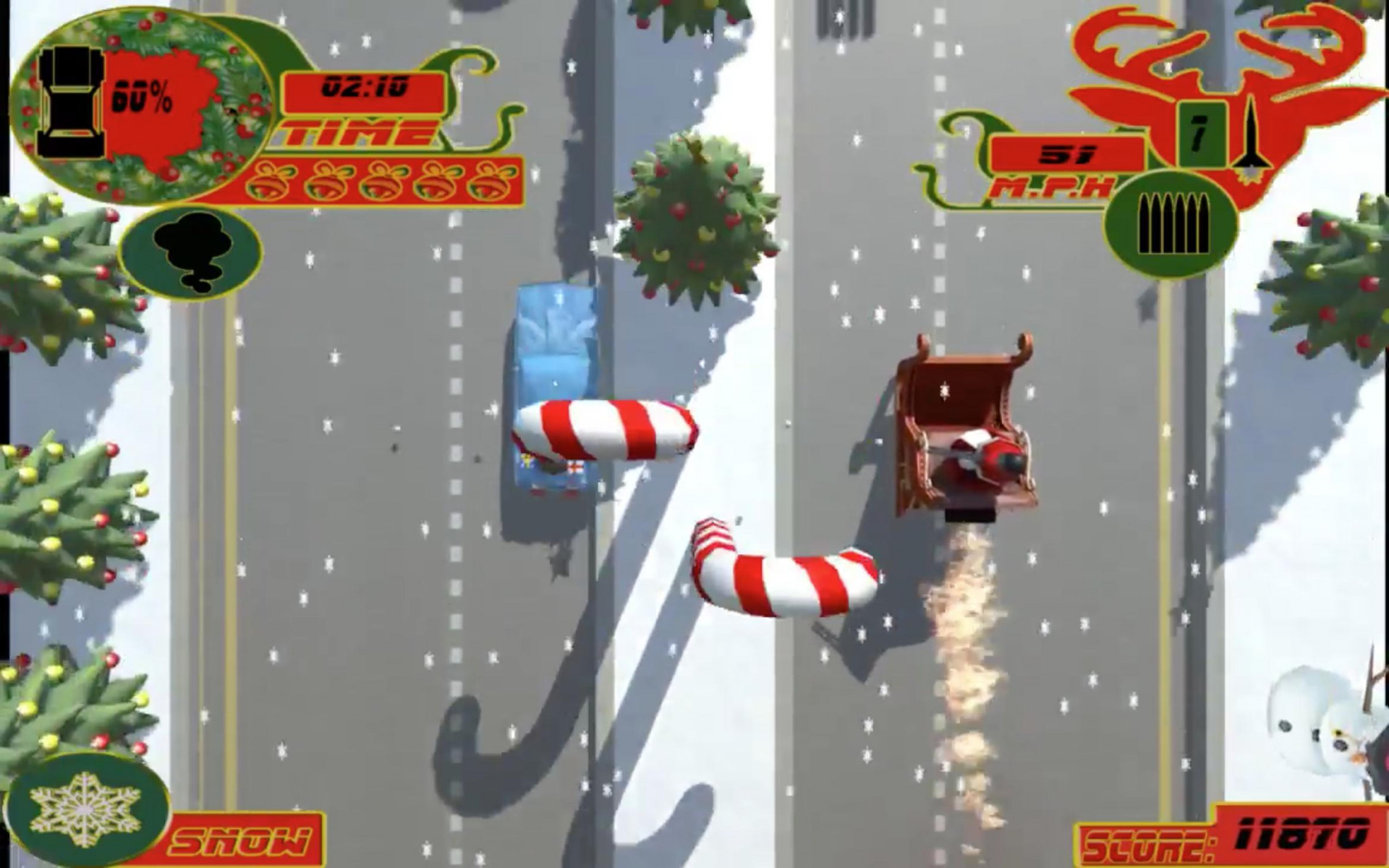 Spy Hunter - Christmas Edition (itch) - кадр 3