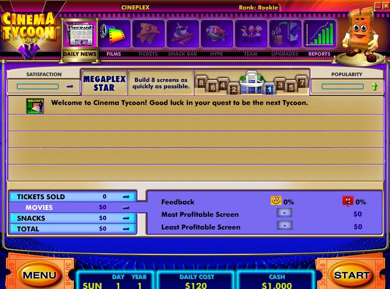 Cinema Tycoon Gold - кадр 4