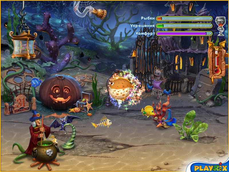 Fishdom: Spooky Splash - кадр 10