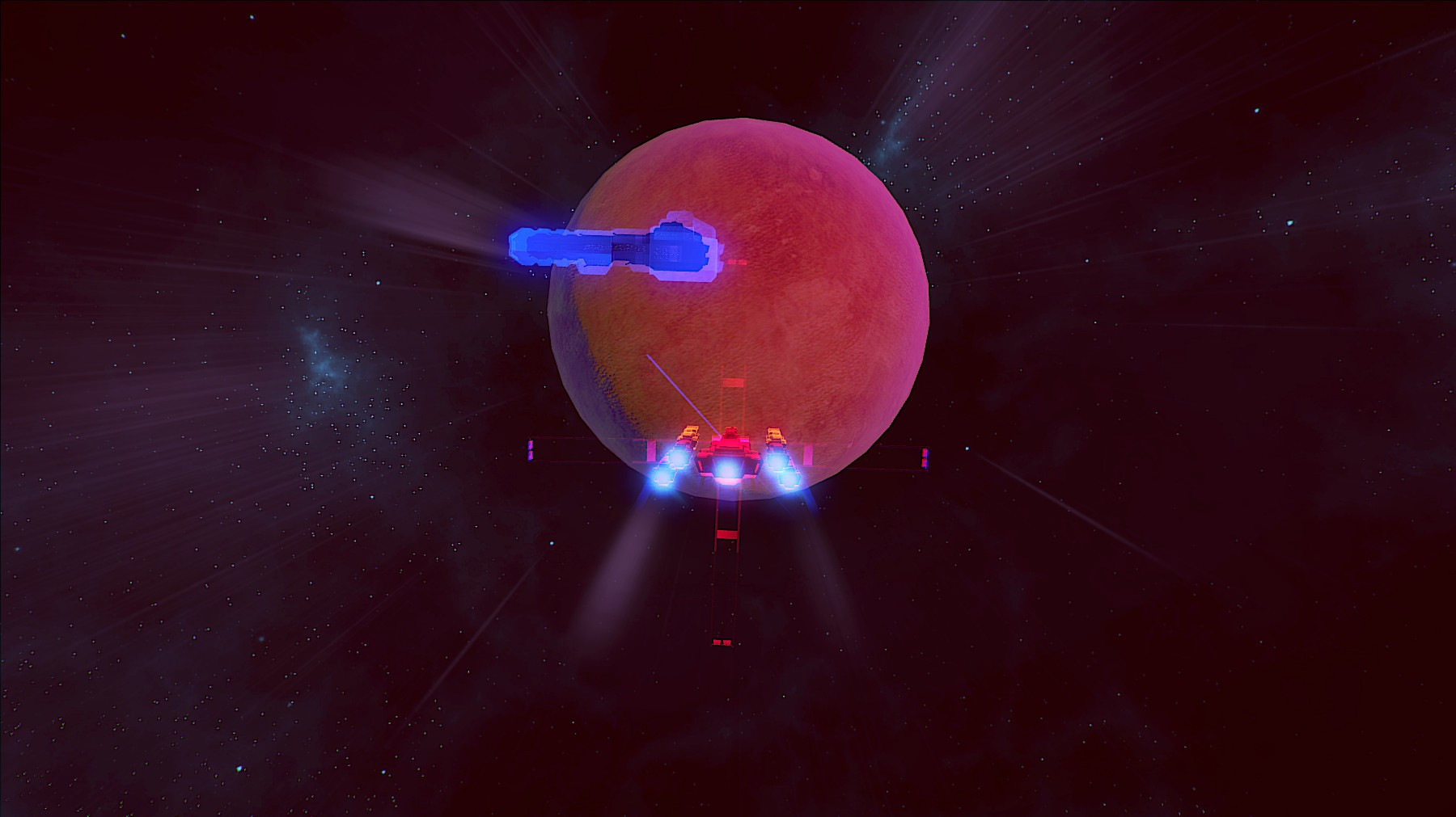 Lost Satellite: Synthwave Flyer - кадр 5