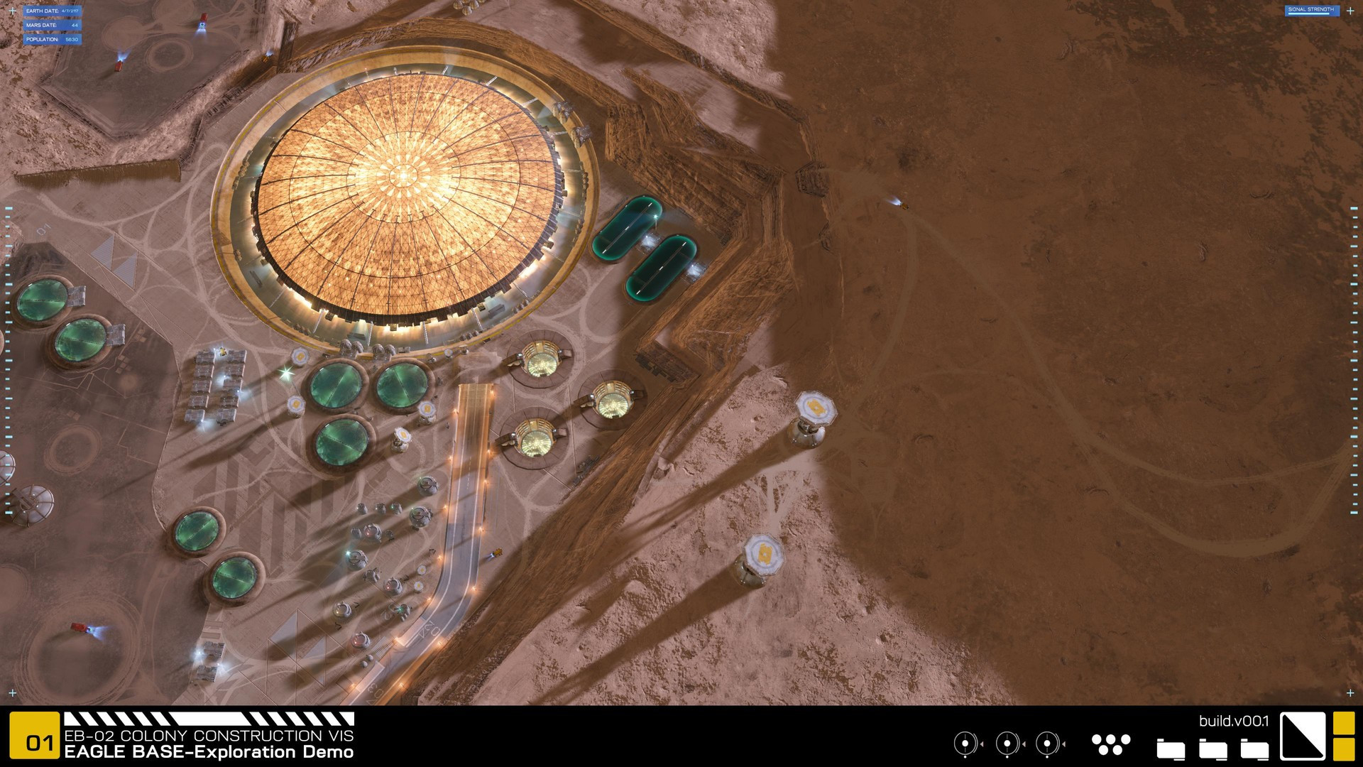 Project Eagle: A 3D Interactive Mars Base - кадр 8