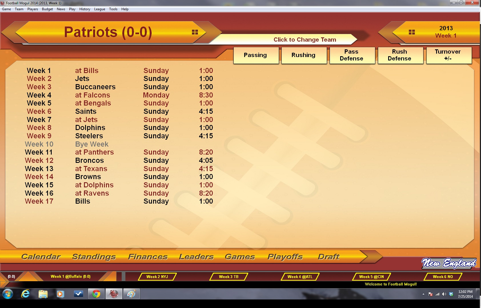 Football Mogul 2014 - кадр 7