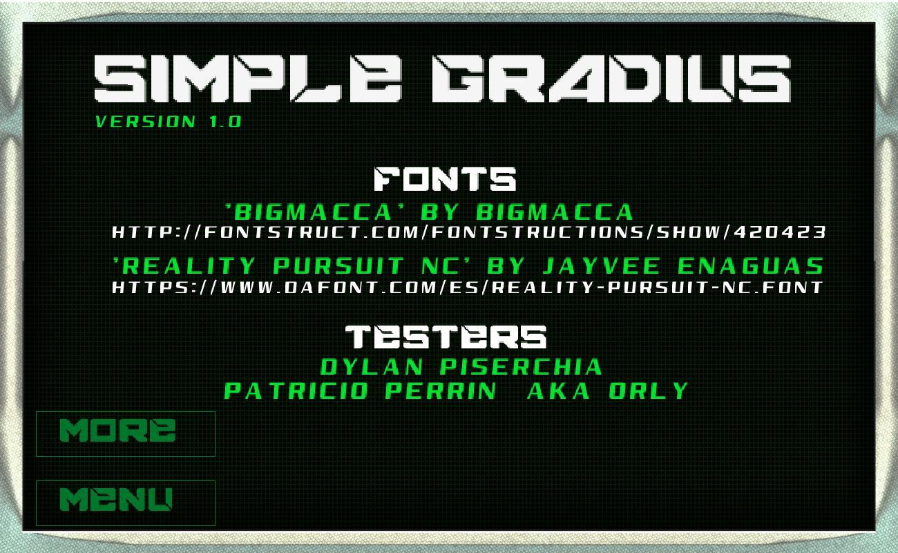 Simple! Gradius (itch) - кадр 6