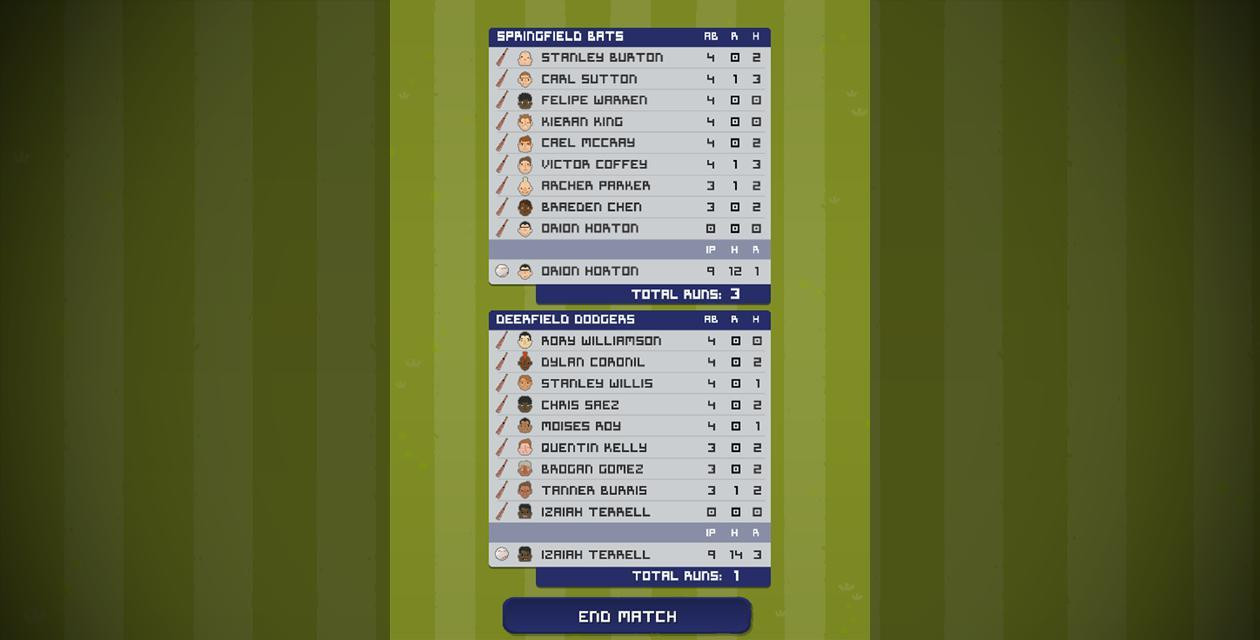 My Baseball League (itch) - кадр 4