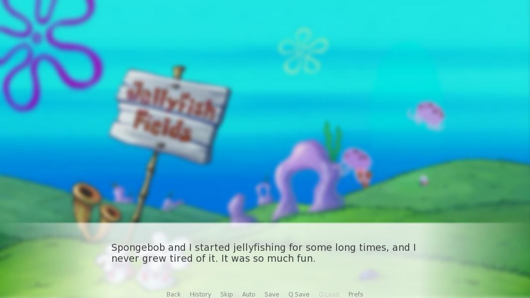 A Day with Spongebob (A Dating Sim) (itch) - кадр 2