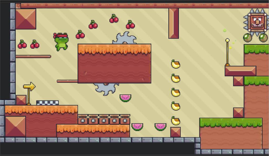 Super Ninja Frog Detective – Fruit Adventure! (itch) - кадр 6