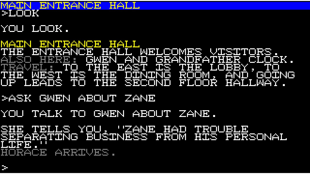 Ozapell Mystery Text Adventure - кадр 5