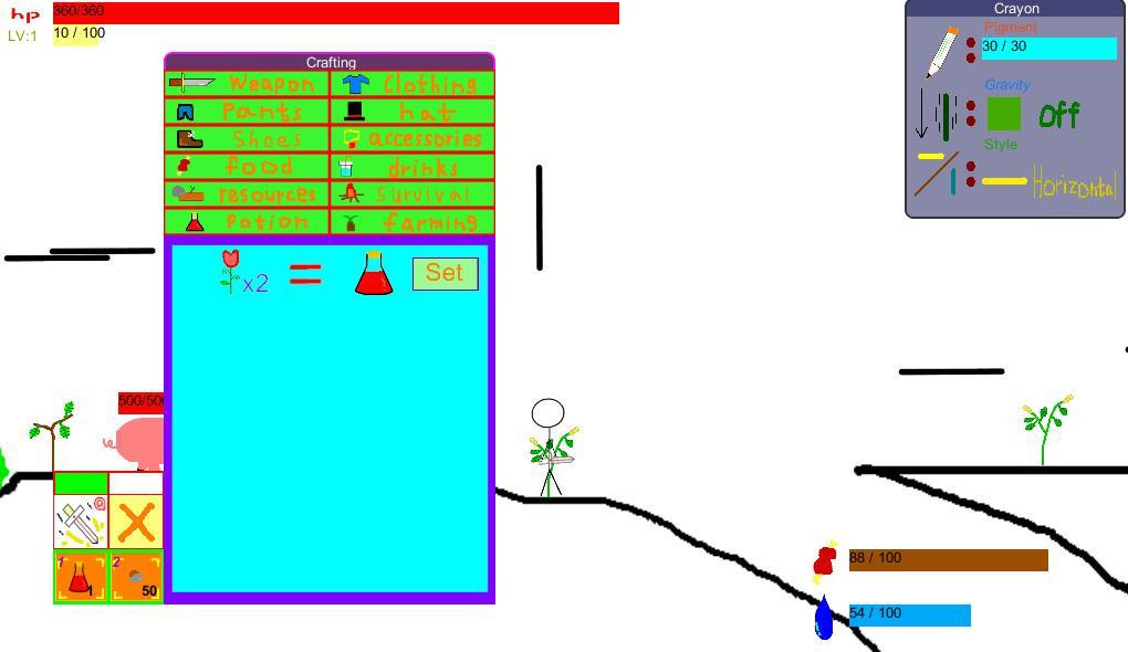 The Legend Of Crayons (itch) - кадр 3