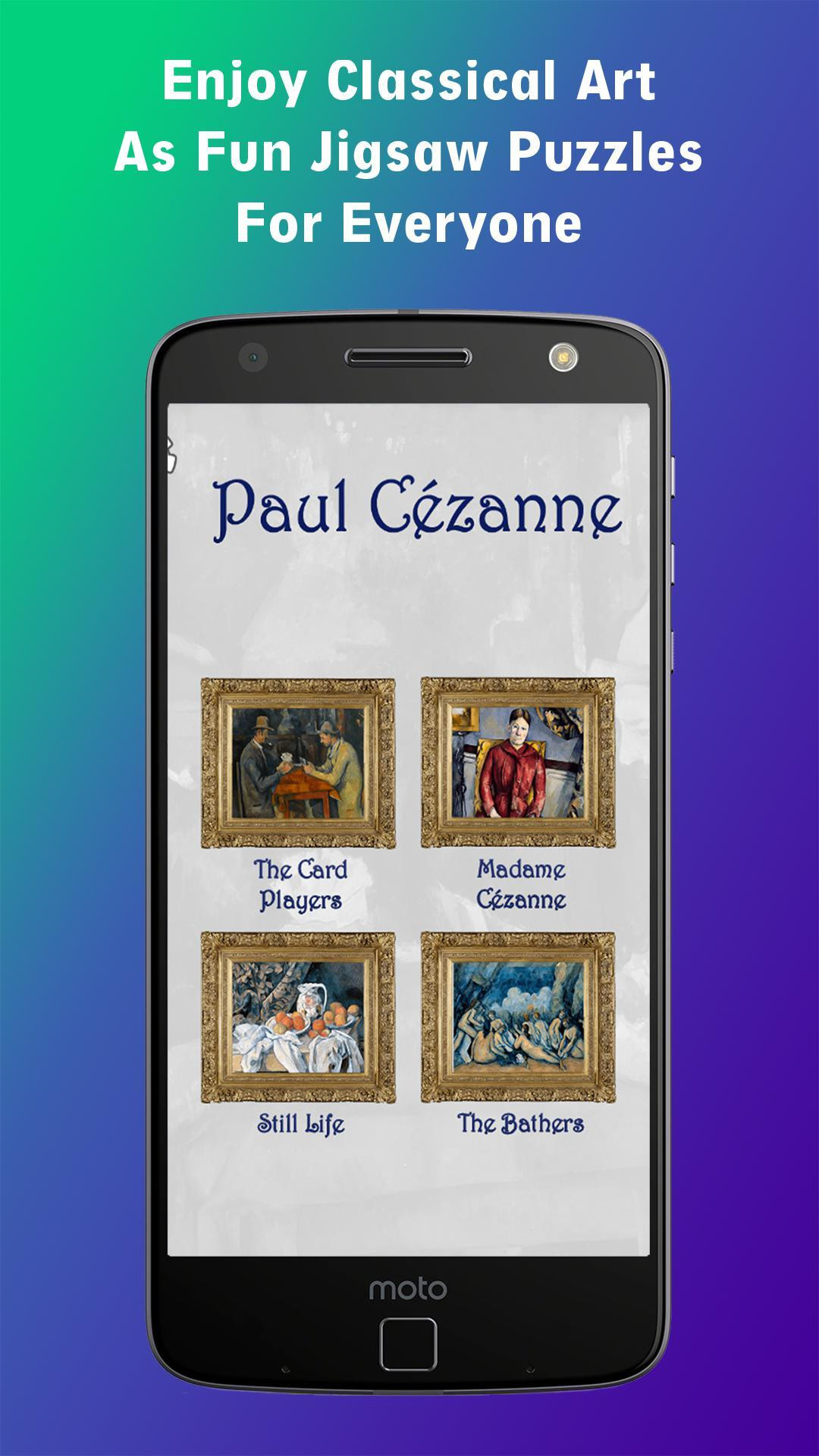 Cezanne Art Jigsaw Puzzle (itch) - кадр 3