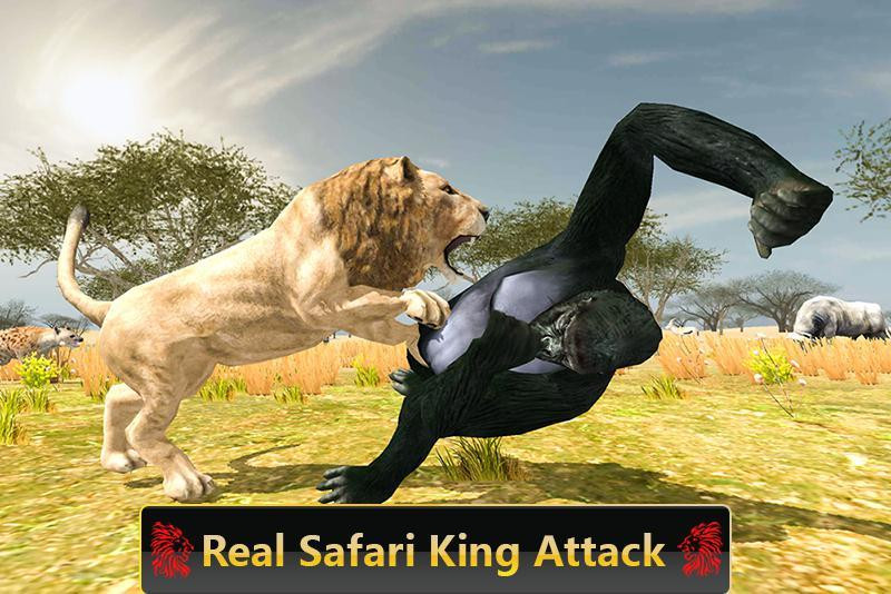Wild Lion Safari Simulator 3D (itch) - кадр 2