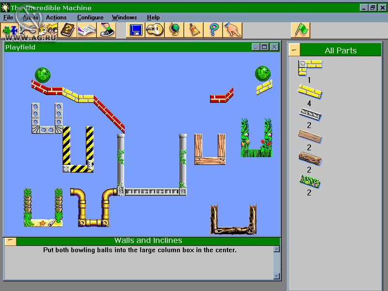 The Incredible Machine Version 3.0 - кадр 6