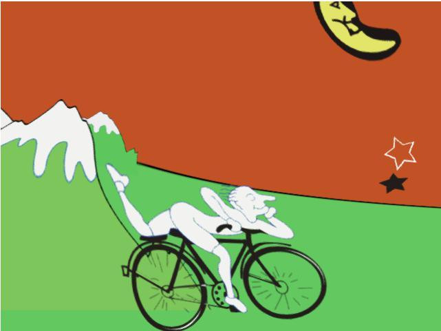 Albert Hofman's bicycle ride (prototype) (itch) - кадр 1